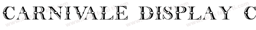 Carnivale Display Caps SSi字体转换